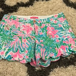 Lilly Pulitzer scalloped shirts